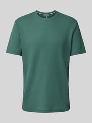 T-shirt met structuurmotief van Christian Berg Men - 23