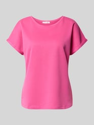 t-shirt z dodatkiem wiskozy od Christian Berg Woman - 3