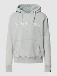 Hoodie mit Label-Stitching Modell 'EMBRO + DIR' von True Religion Grau - 23