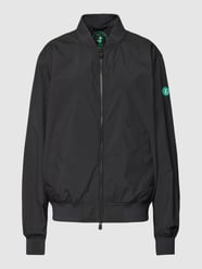 Bomberjacke mit Label-Applikation von SAVE THE DUCK Schwarz - 34
