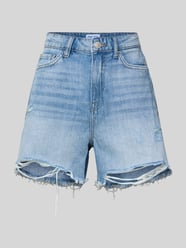 Szorty jeansowe w kroju regular fit z czystej bawełny model 'SUMMER' od PIECES - 5