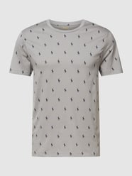 T-shirt met ronde hals van Polo Ralph Lauren Underwear Grijs / zwart - 46