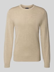 Strickpullover mit gerippten Abschlüssen von MCNEAL Beige - 39