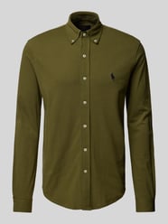 Koszula casualowa o kroju regular fit z kołnierzykiem typu button down od Polo Ralph Lauren - 36