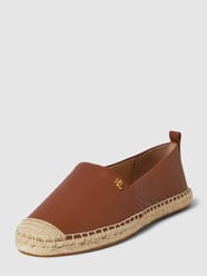 Espadrilles mit Label-Details Modell 'CAMERYN' von Lauren Ralph Lauren Braun - 11