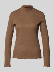Longsleeve mit Stehkragen Modell 'Suhanna curly' von OPUS - 37