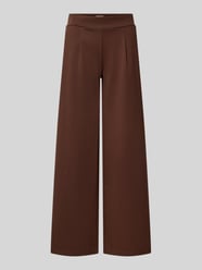 Spodnie o kroju wide fit z dodatkiem wiskozy model 'Kate' od ICHI - 12
