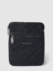 Schoudertas met labeldetails, model 'Gyoza' van VALENTINO BAGS Grijs / zwart - 11