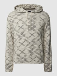 Hoodie mit Allover-Muster von Antony Morato Beige - 7