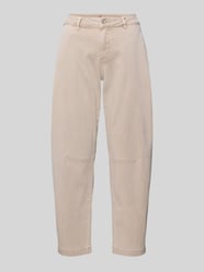 Jeans met achterzakken van Buena Vista Beige - 21