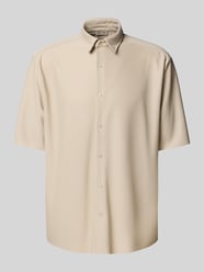 Relaxed Fit Freizeithemd mit 1/2-Arm Modell 'BOYY' von Only & Sons Beige - 44