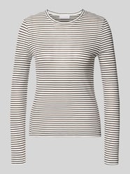 Shirt met lange mouwen en geribde ronde hals van Rich & Royal - 14