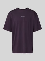 Regular fit T-shirt van puur katoen van BOSS Green - 9