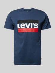 T-Shirt mit Label-Print von Levi's® Blau - 48