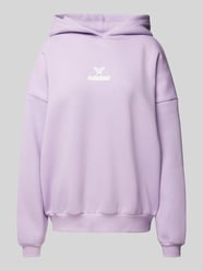 Oversized hoodie met labelprint van FELICIOUS - 6