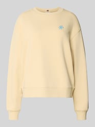 Bluza dresowa o regularnym kroju z mieszanki bawełny od Tommy Hilfiger - 1