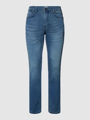 Jeans mit Label-Patch von MCNEAL Blau - 28