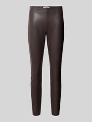 Skinny Fit Hose in Leder-Optik Modell 'RESA' von Raffaello Rossi - 7