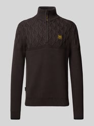 Strickpullover mit Troyer-Kragen von PME Legend - 28