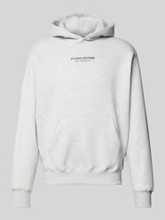 Hoodie mit Label-Print Modell 'Studio Edition' von Alpha Industries - 42