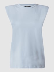 Top van biologisch katoen, model 'Eryka' van Soaked in Luxury Blauw - 21