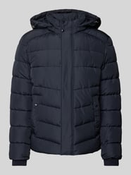 Steppjacke mit Kapuze von Geox Blau - 38