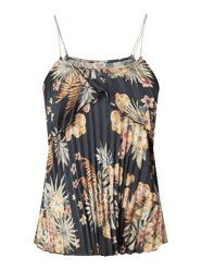 Blousetop met bandjes van siersteentjes  van Liu Jo White Grijs / zwart - 29