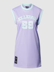 Minikleid aus Mesh mit Label-Patch von Ellesse Lila - 12