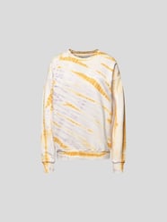 Sweatshirt im Batik-Look von SPRWMN Grau - 2