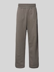 Straight Leg Sweatpants mit Label-Stitching von Low Lights Studios - 9