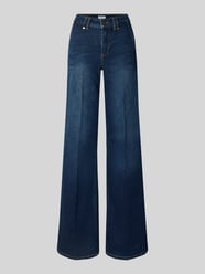 Wide Leg Jeans im Used-Look mit Eingrifftaschen von Liu Jo White - 5