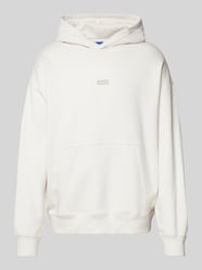 Regular Fit Hoodie mit Label-Print Modell 'Nazardo' von Hugo Blue Beige - 6