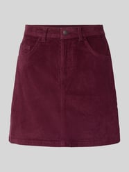 Minirock aus Baumwoll-Mix in Cord-Optik Modell 'Yolanda' von NOISY MAY® - 29