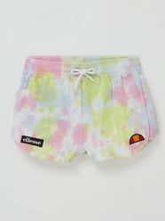 Sweatshorts im Batik-Look Modell 'Victena'  von Ellesse Weiß - 44