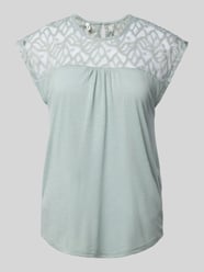 Regular Fit Top mit Spitzen-Detail Modell 'SINDY' von Only - 31