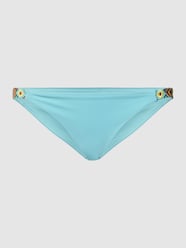 Bikini-Slip mit Ziernähten Modell 'CUXA LIMA' von Banana Moon  Türkis - 14