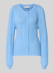Strickjacke mit gerippten Abschlüssen Modell 'Clarry' von FREE/QUENT - 39