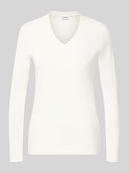 Longsleeve mit V-Ausschnitt von MORE & MORE - 12