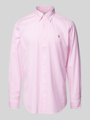 Regular Fit Freizeithemd mit Label-Stitching von Polo Ralph Lauren Pink - 11