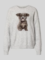 Pullover mit Tiger-Motiv-Intarsie von ONLY - 11