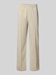 Track Pants mit Logo-Stitching Modell 'Skagen' von PEGADOR Beige - 4