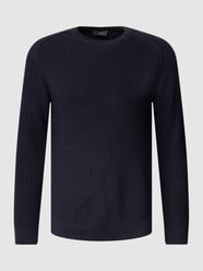 Strickpullover mit Zopfmuster Modell 'Albi' von Cinque Blau - 40