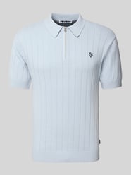 Slim Fit Poloshirt mit Label-Stitching von REVIEW - 10