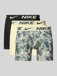 Obcisłe bokserki z technologią dri-fit w zestaw 3 szt. model 'ESSENTIAL' od Nike - 5