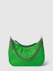 Torebka saddle z metaliczną rączką od MICHAEL Michael Kors Zielony - 29