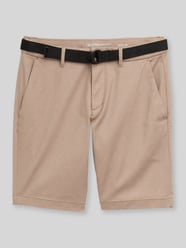 Szorty chino w kroju regular fit z mieszanki bawełny od Tom Tailor Denim - 3