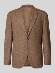 Sakko aus Polyester-Woll-Mix in Melange-Optik von Christian Berg Men - 40