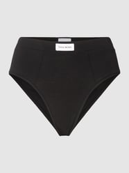 Stringi z wyhaftowanym logo model ‘TANGA’ od TOMMY HILFIGER Czarny - 40