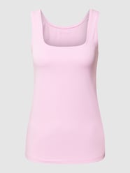 Tanktop mit U-Ausschnitt von Tom Tailor Pink - 25