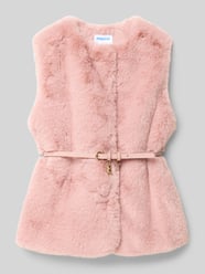 Weste aus Kunstfell von Mayoral Pink - 10